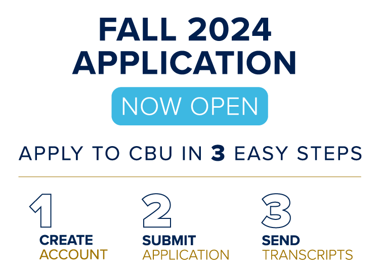 apply to cbu in 3 easy steps