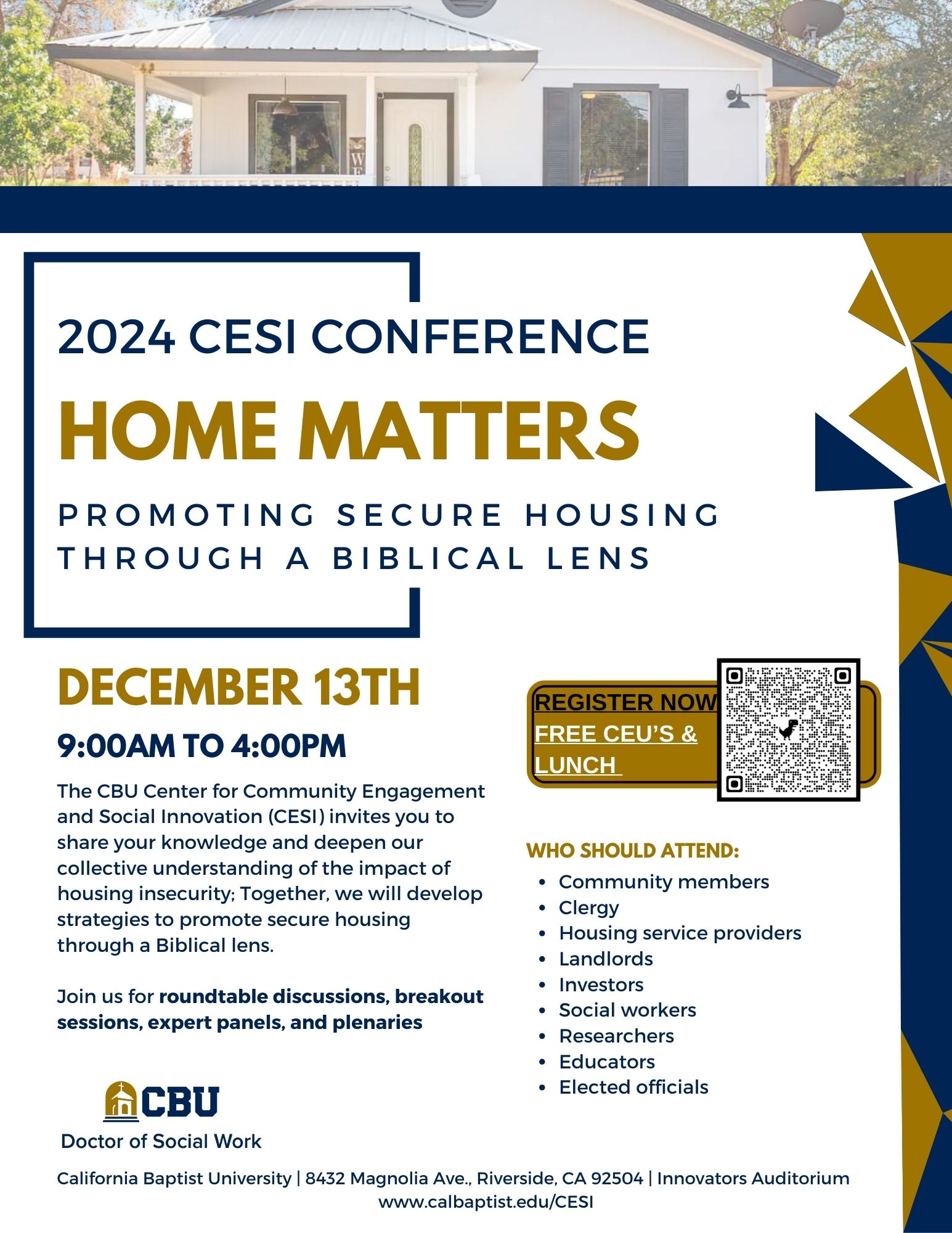 CESI conference flyer