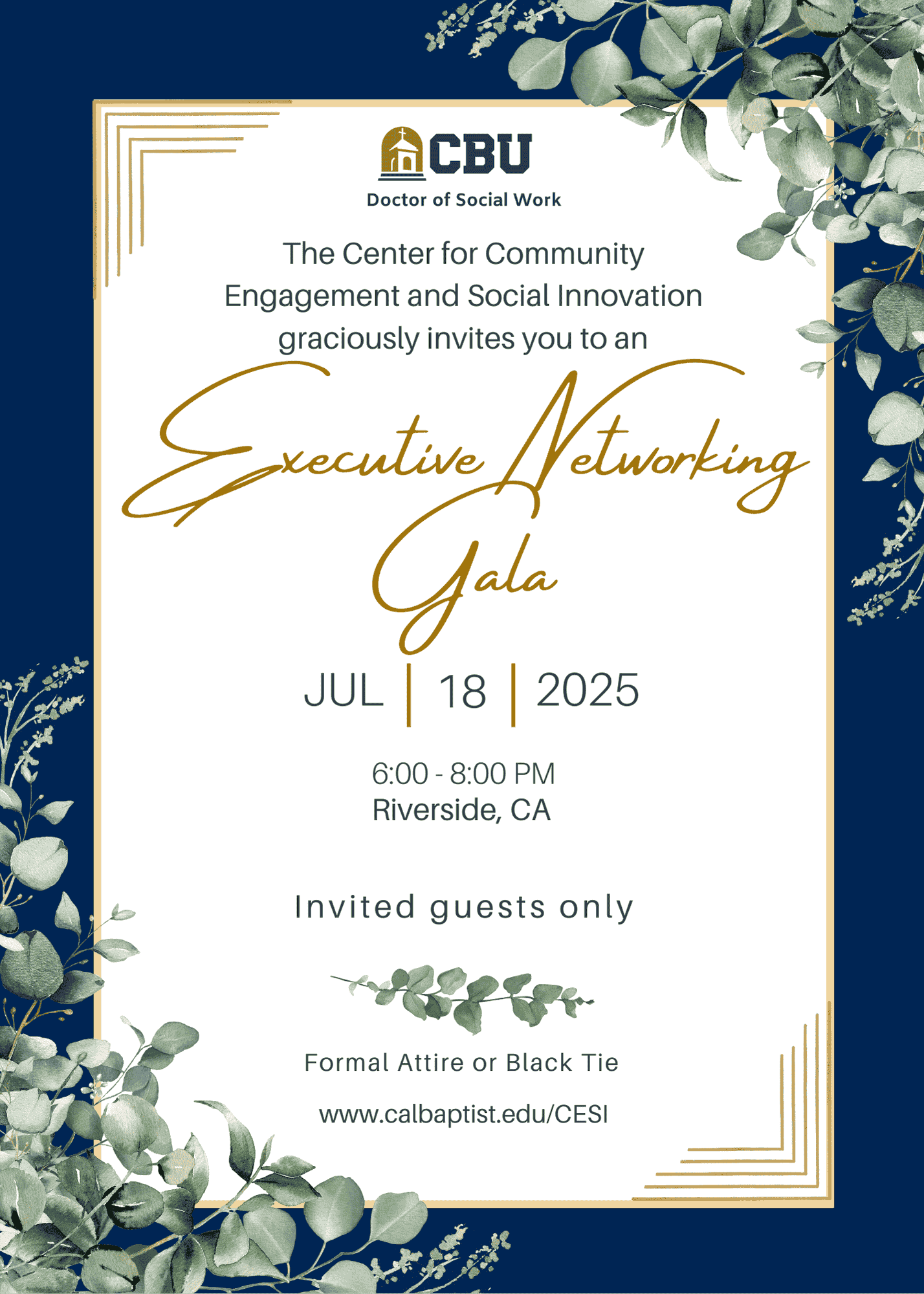 CESI Gala Invitation