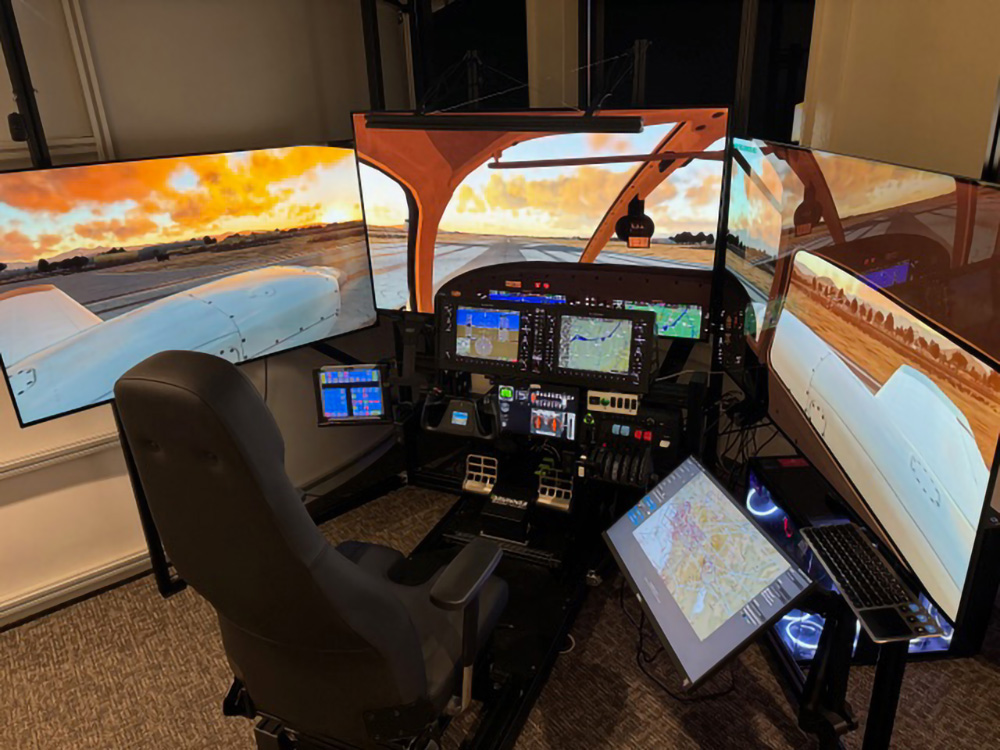CBU engineering students take flight with DIY flight simulator