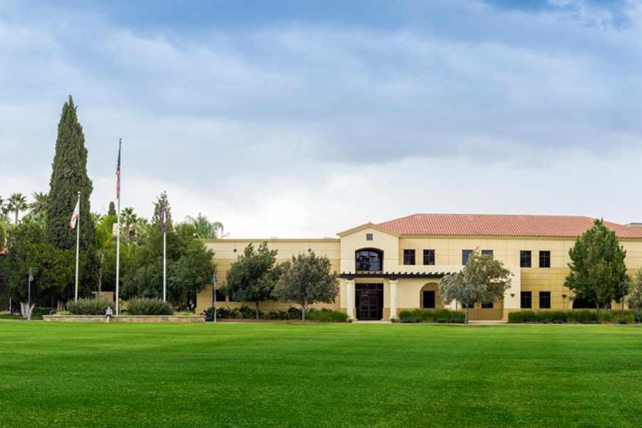 Lawn overlooking CBU