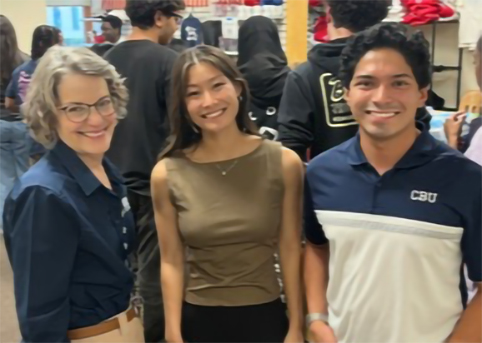 Adele Harrison, Kylie Hatfield and Enrique Cruz