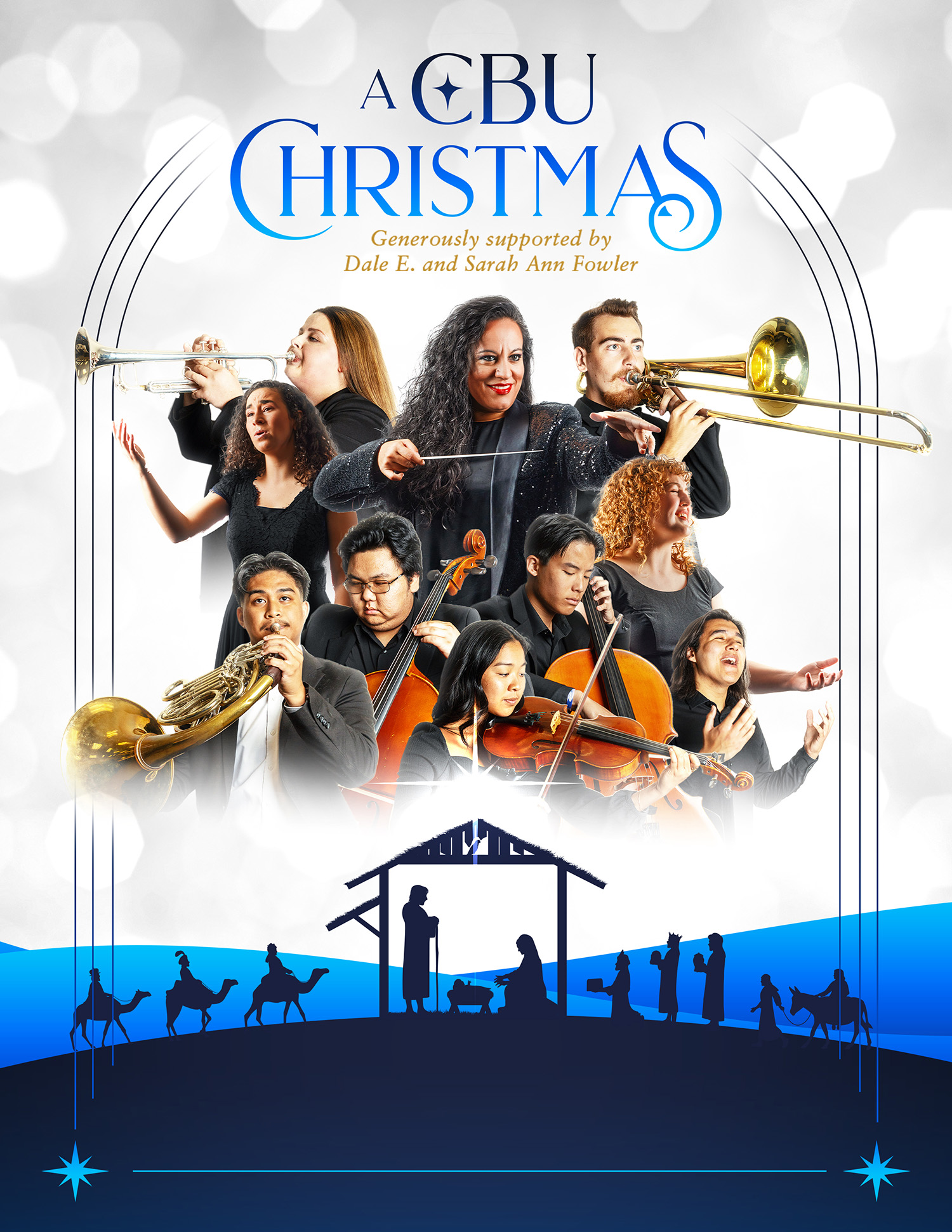 A CBU Christmas Poster