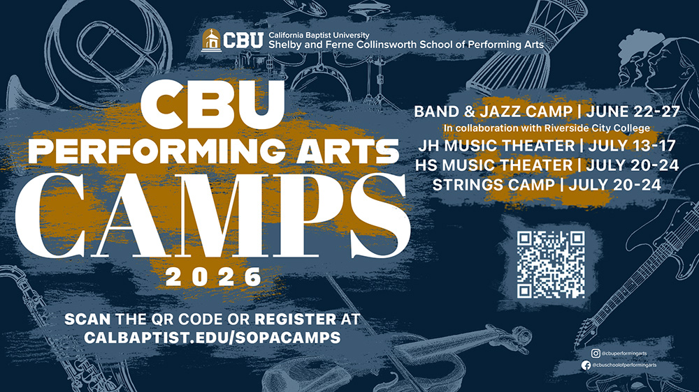 CBU Performing Arts Camps 2026