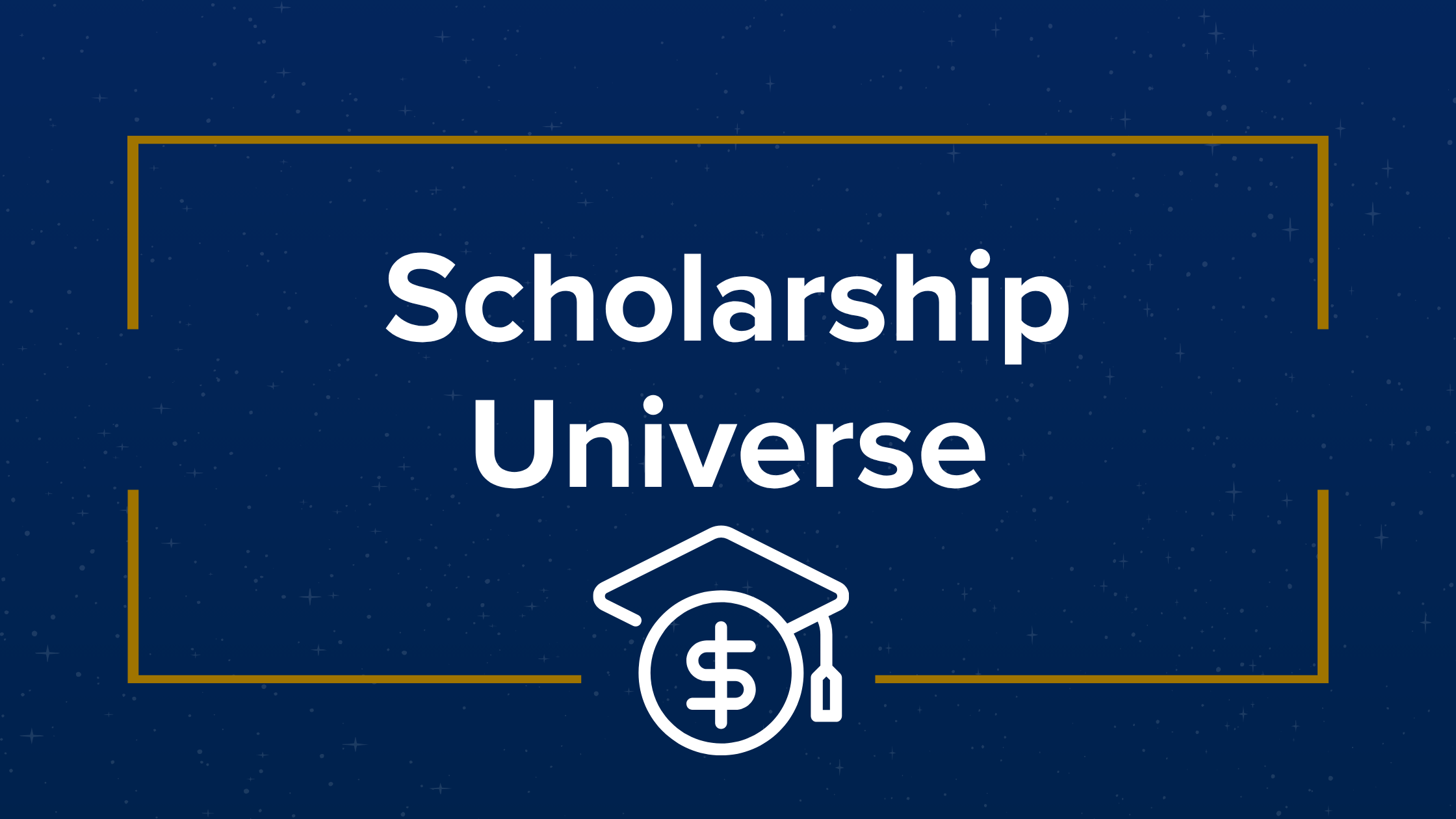 Image that says Scholarship Universe and is linked to the Scholarship Universe website.