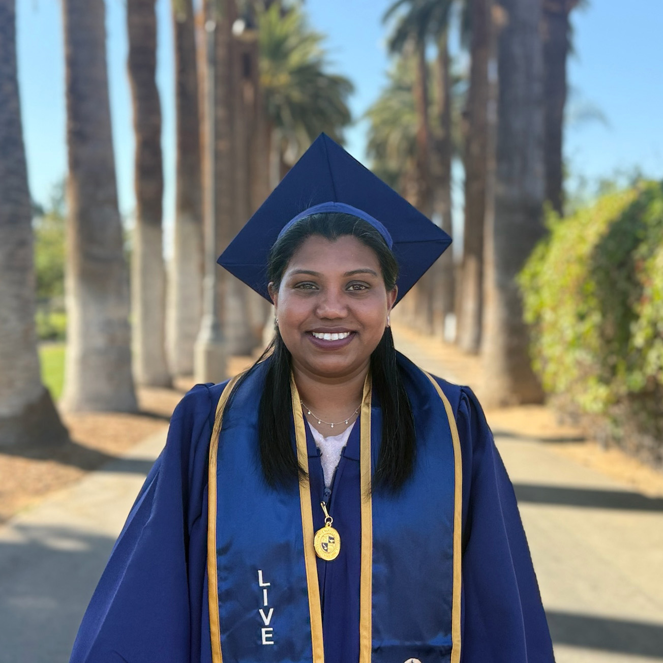 Harshitha Paladugu (‘25)Education, MS