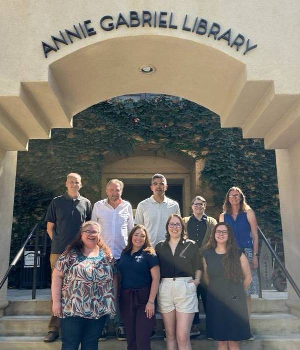 Library staff group photo