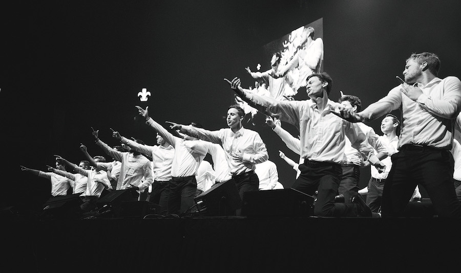 CBU students performing at Woo Fest