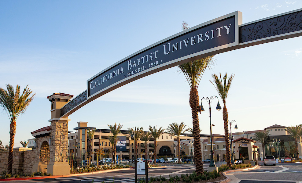 California Baptist University entrance