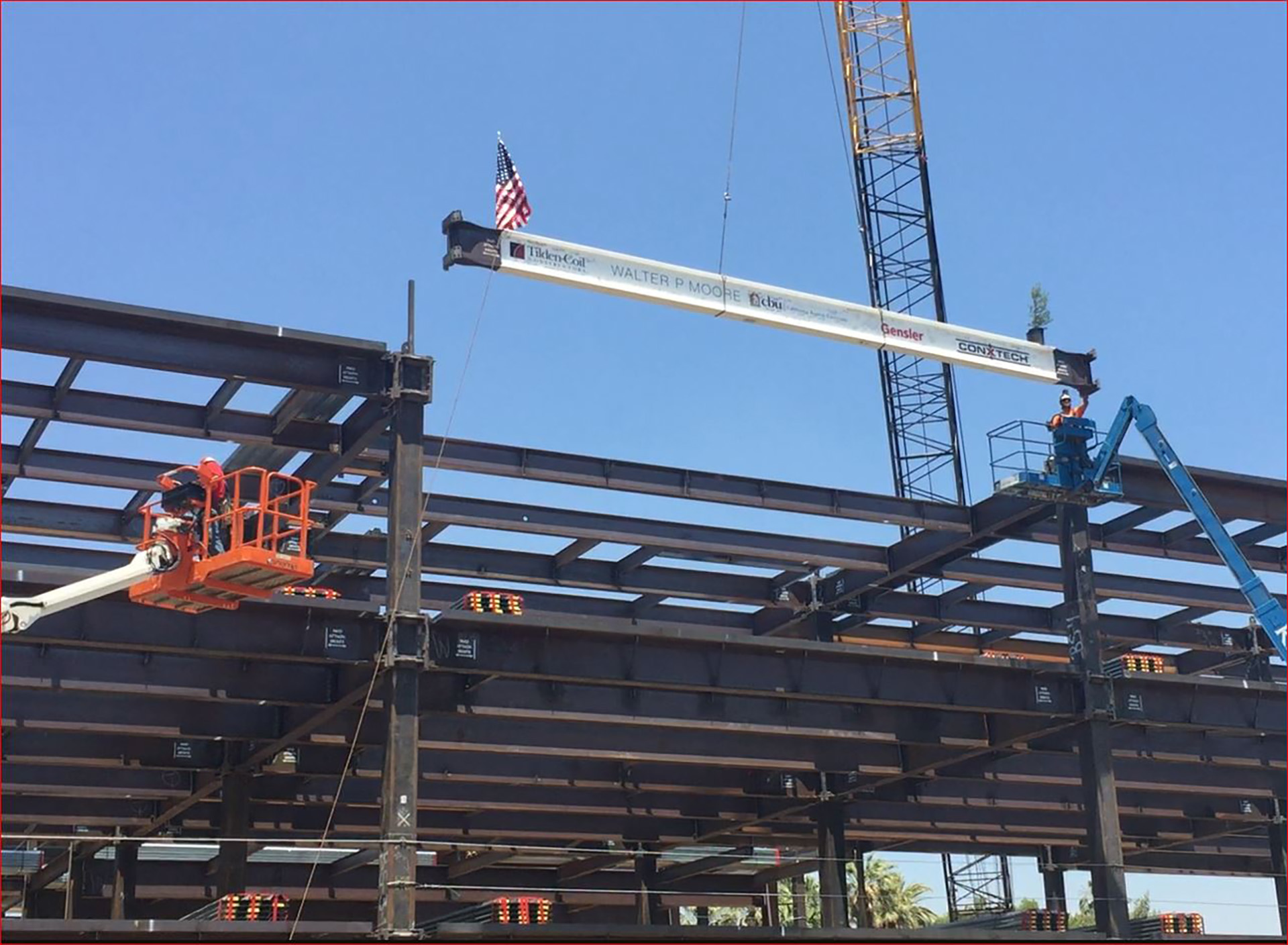 CBU Beam up at College of Engineering