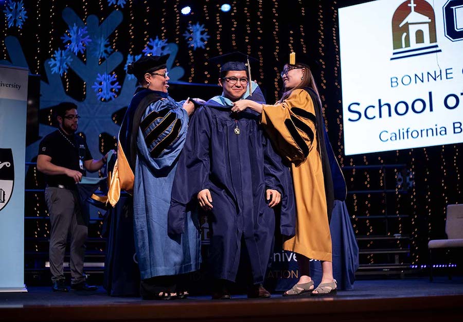 Hundreds of master's degree candidates at California Baptist University are celebrating achievements this week at hooding ceremonies leading up to commencement ceremonies on Dec. 11.