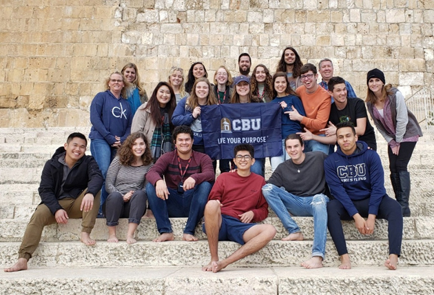 CBU group participates in inspiring and educational trip to                       Israel 