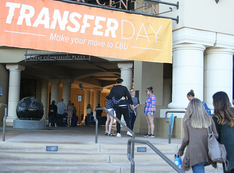 Prospective students scope out campus at CBU Transfer Day 