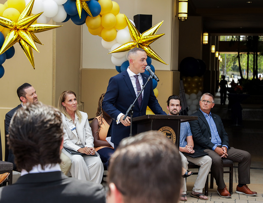 Center for Career and Professional Development renaming ceremony