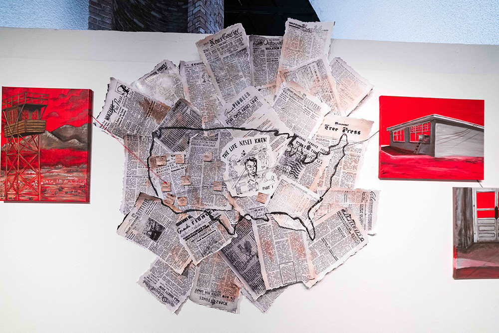 Exhibit about Japanese incarceration