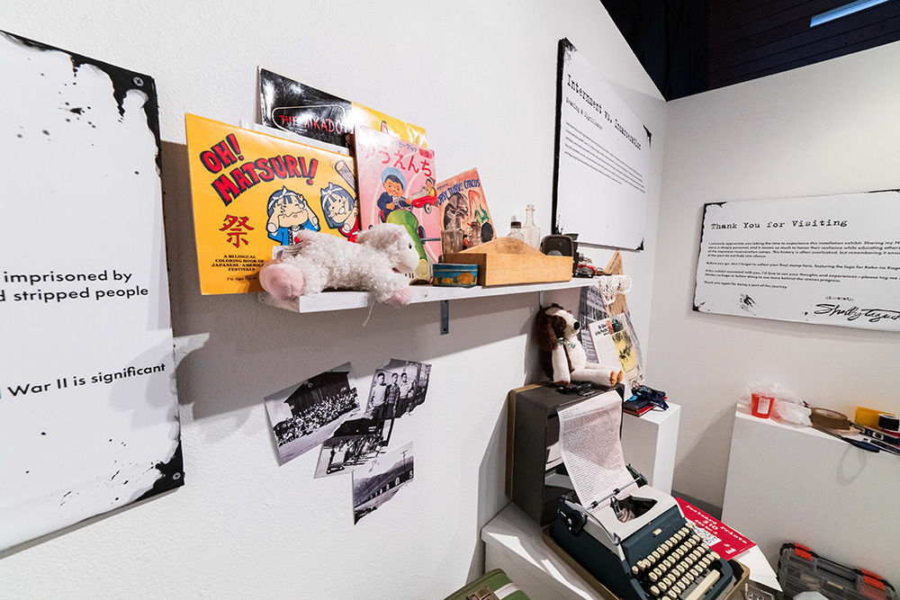 Exhibit about Japanese incarceration