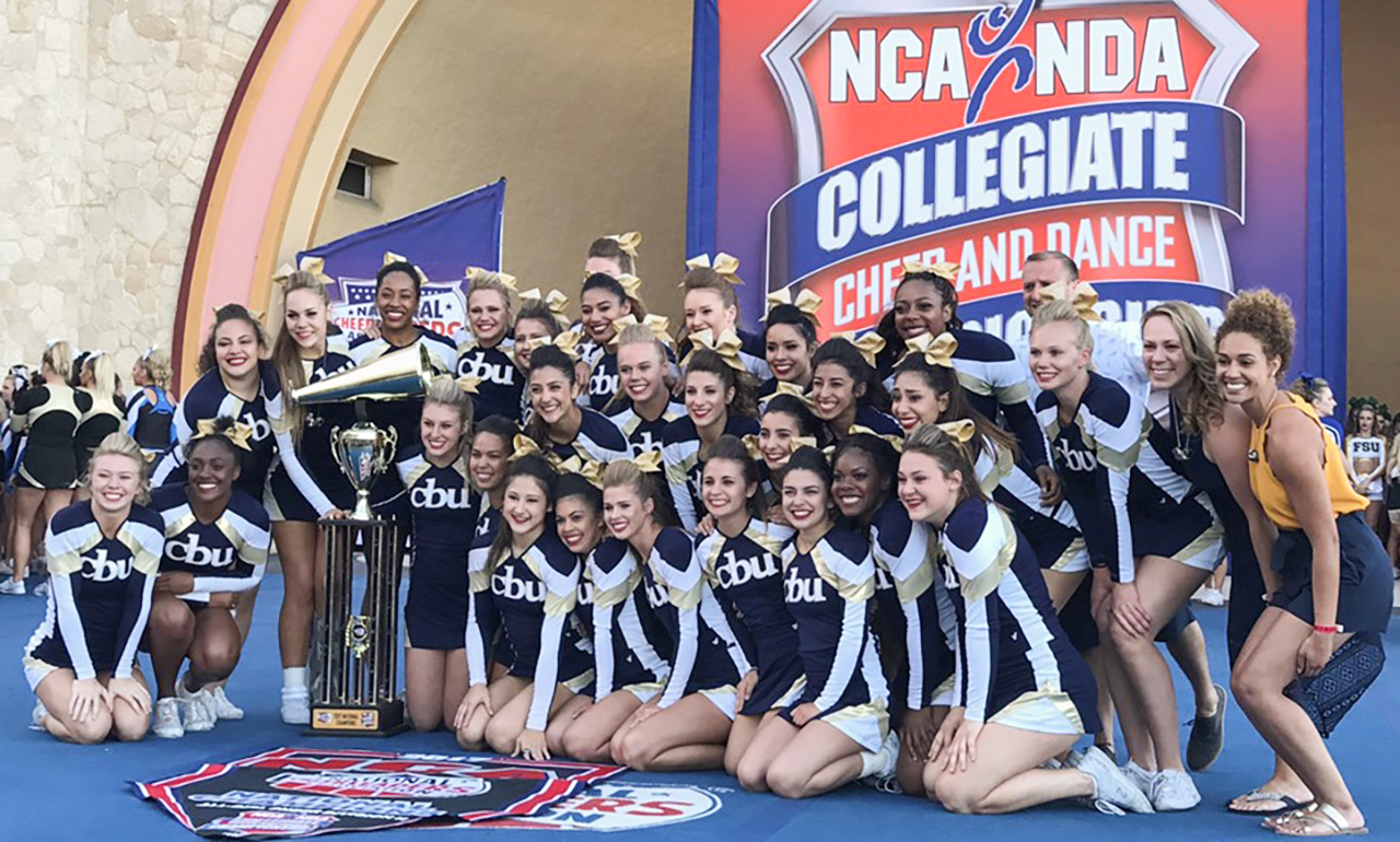 CBU Cheer wins fifth-straight national championship