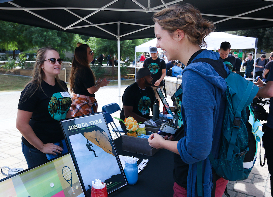 A Club Fair on Oct. 7 at California Baptist University offered students an opportunity to learn about the clubs on campus, sign up and ultimately get connected with other like-minded students. 