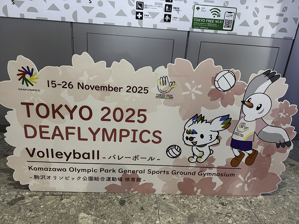 sign for deaflympics