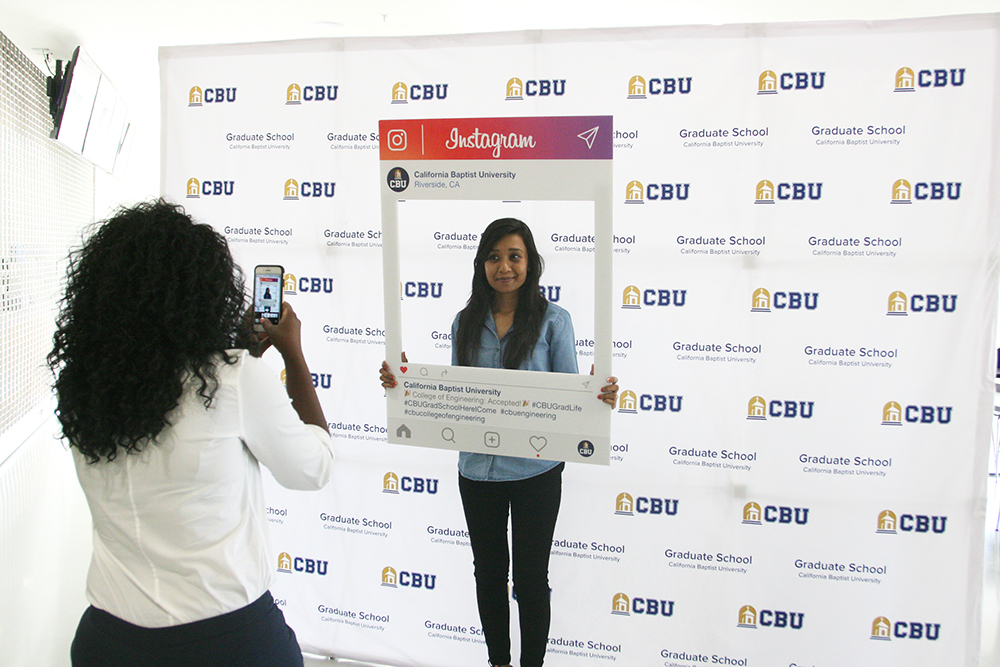 Kickoff event welcomes new graduate students to CBU
