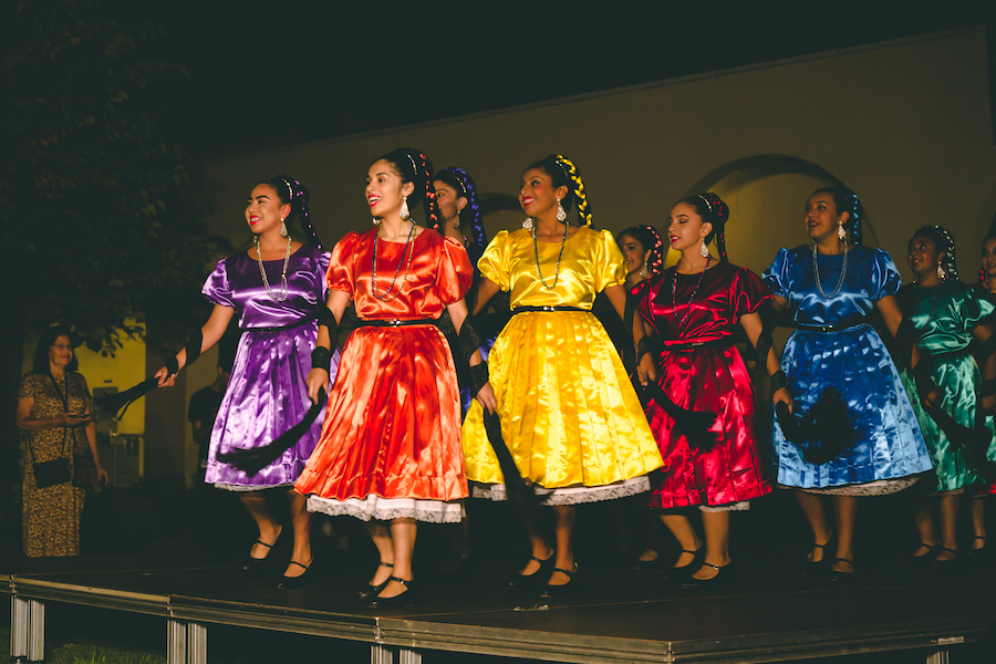 Hundreds of students flocked to Harden Square at California Baptist University to participate in a fiesta in honor of Hispanic Heritage month on Sept. 19. 