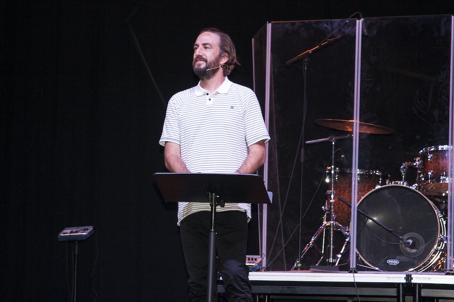 Chapel speaker encourages CBU students to think beyond themselves when searching for their purpose