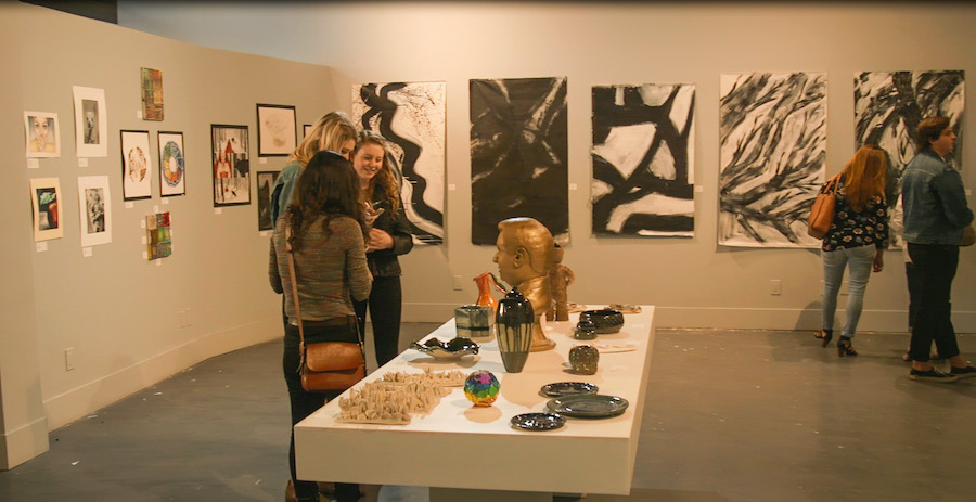 Student artists recognized at CBU Gallery award ceremony 