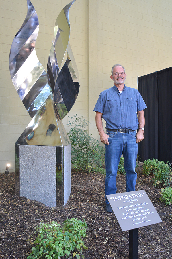 “Inspiration” sculpture unveiled at CBU  