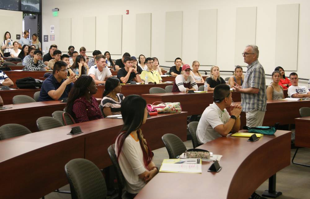 More than 90 new international students are being welcomed at                       California Baptist University this week as part of International Orientation. 