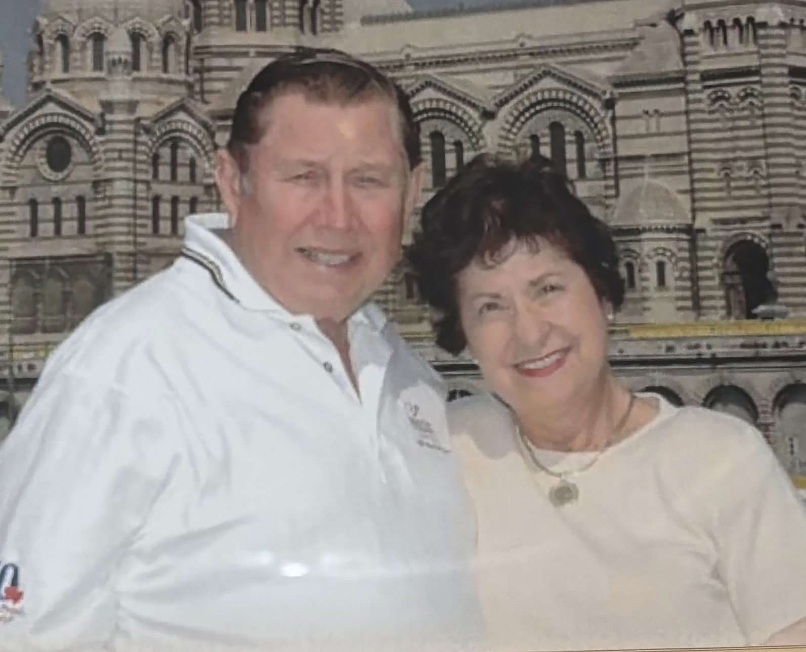 couple smiling at camera