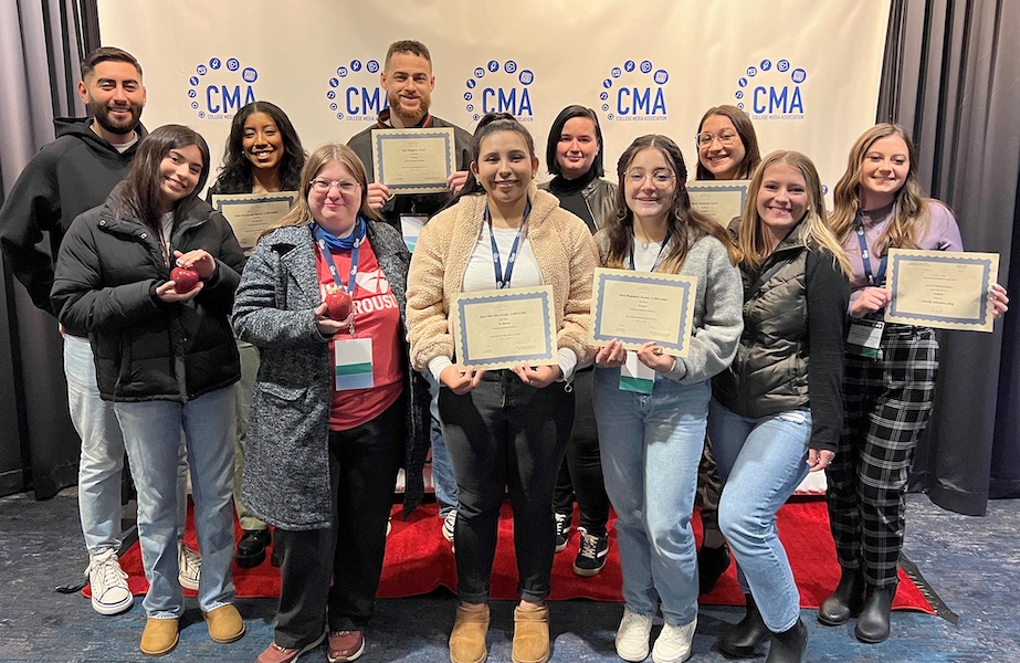 Lancer Media Group at California Baptist University brought home 21 awards over spring break from West Coast and national conventions. 