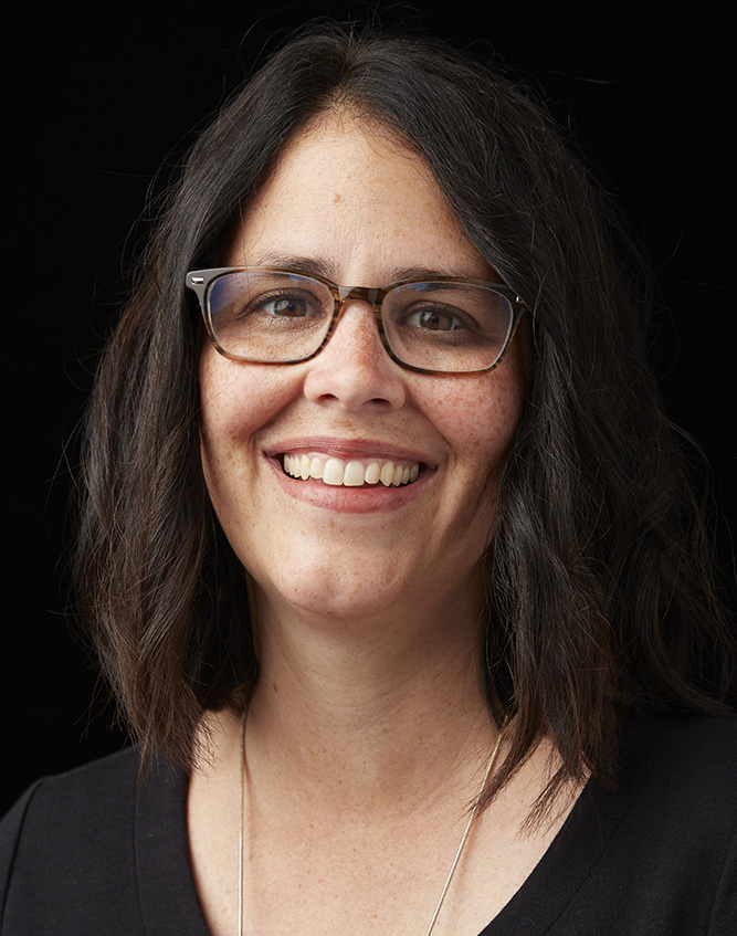 woman smiling