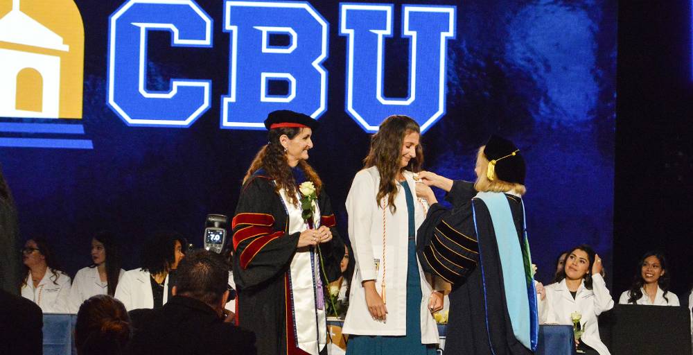 A group of graduate nursing students at California Baptist                       University took a step closer to becoming registered nurses during a pinning                       ceremony on Sept. 12.