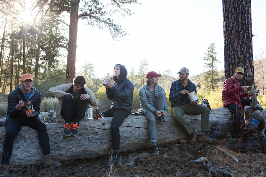 CBU students enjoy Big Bear Lake Mountains during Outdoor Adventures trip