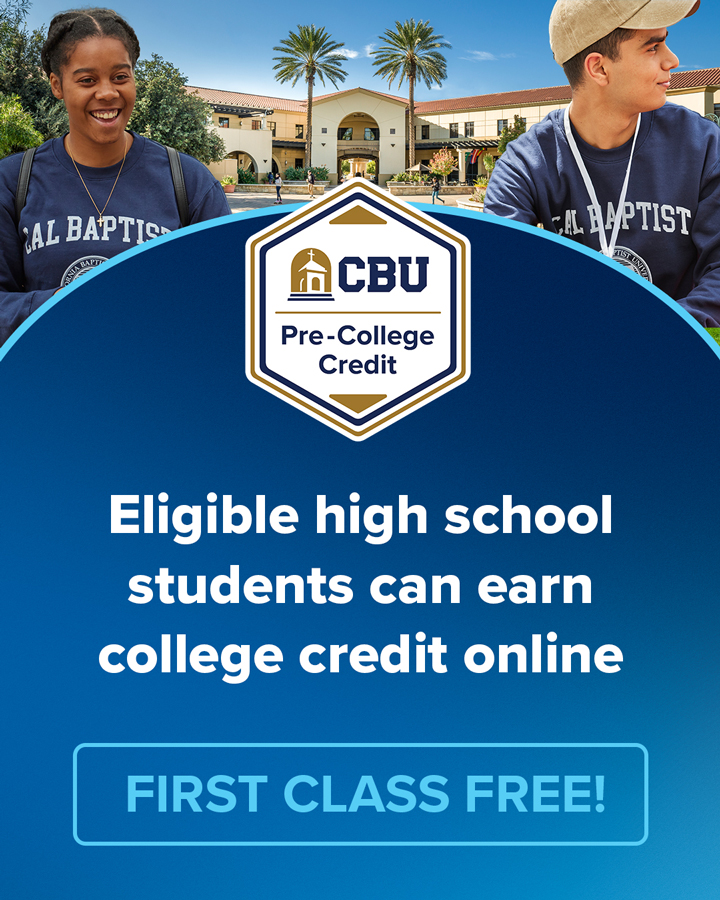 eligible high school students can earn college credit online