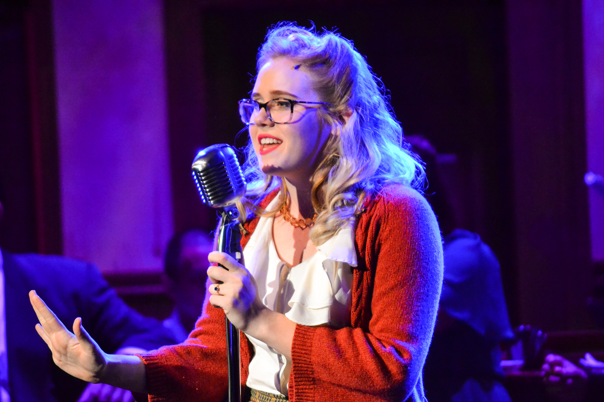 Singer at “The 1940’s Radio Hour” at CBU