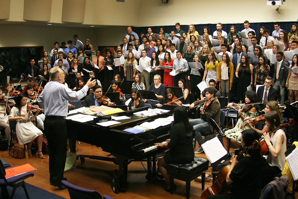 Rehearsal Camp at CBU helps students find the right note 