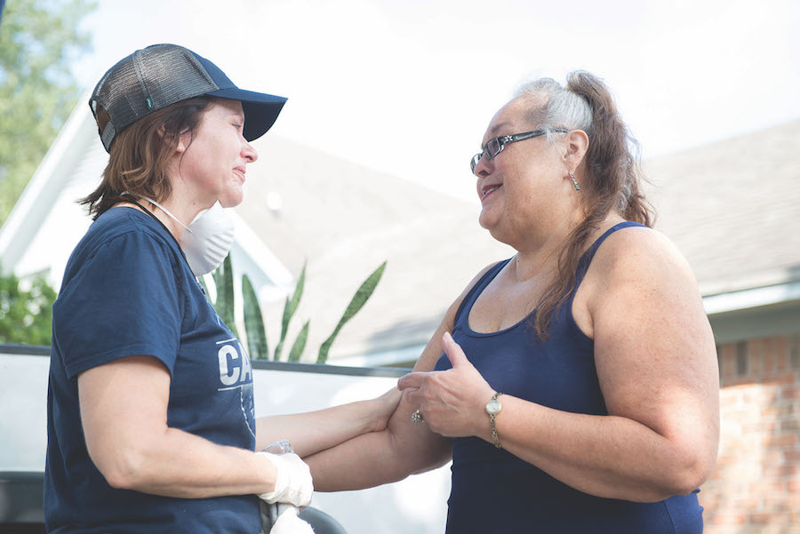 CBU team assists with Hurricane Harvey cleanup efforts 