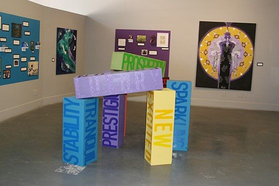 California Baptist University students tackled color and its                       aesthetic, symbolic and psychological dimensions, for “The Spectrum of Color”                       exhibit.