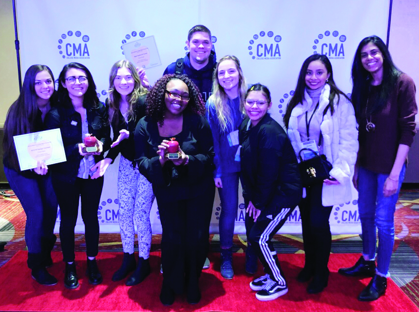 Student from the journalism and new media and public relations programs at California Baptist University have accumulated 26 awards from preeminent organizations in college media, in a span of a few weeks.