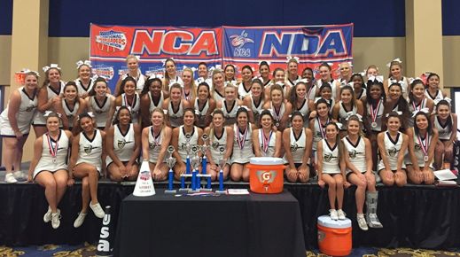 CBU Cheer team 2016