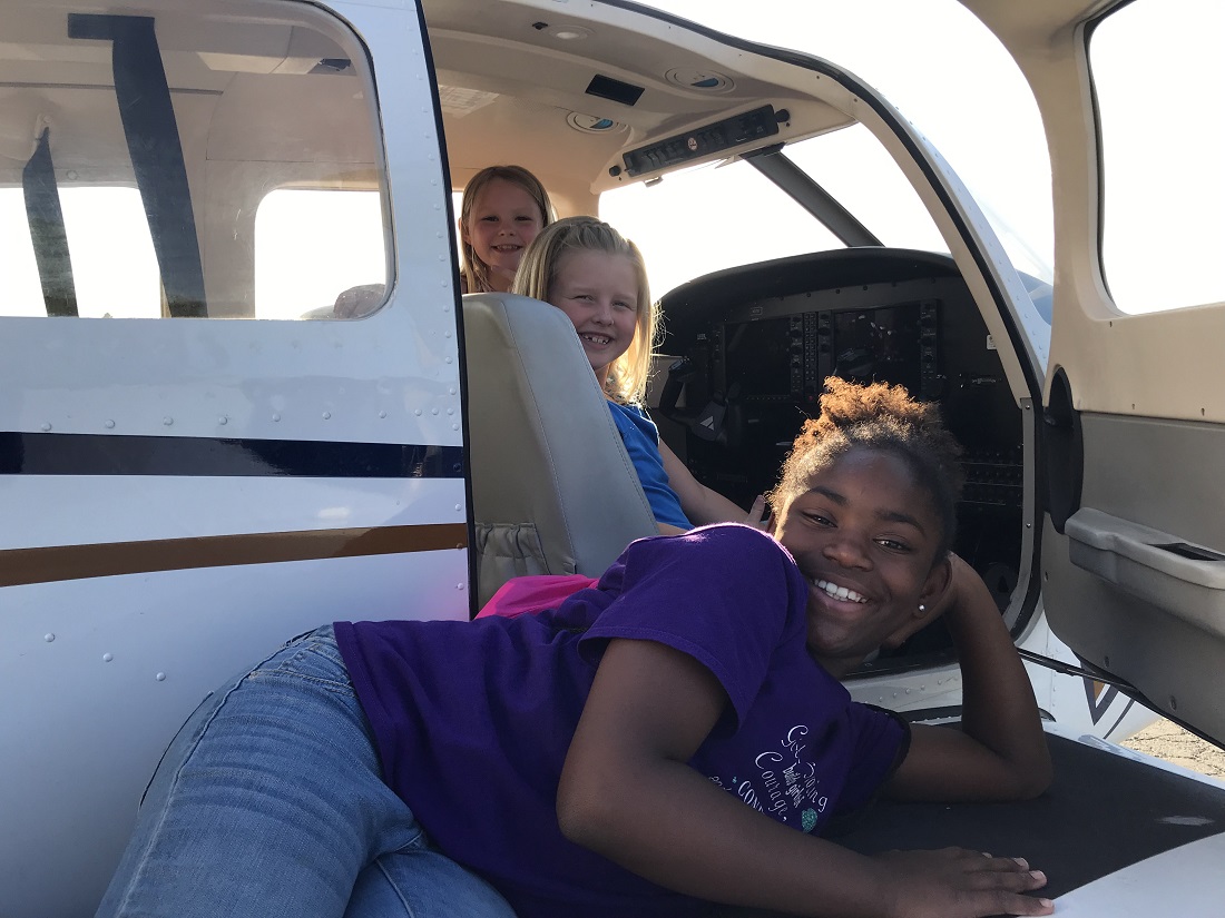 The Department of Aviation Science opened their facilities at the                       Riverside Municipal Airport on Oct. 5 in hopes of inspiring young women to                       pursue an aviation career. The Girls in Aviation event drew elementary age girls                       up to high schoolers to the airport to learn more about careers in aviation. 