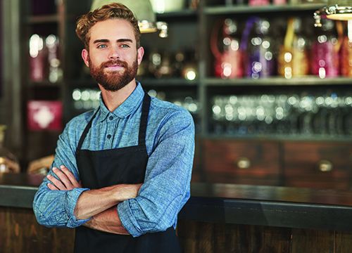 a coffee shop owner