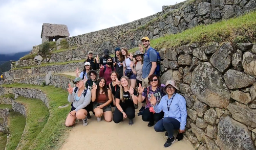 Students at California Baptist University traveled to Peru to learn about the environment in that South American country on April 29-May 8.