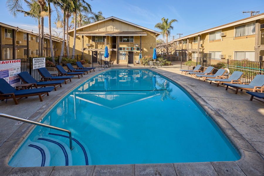 pool at the point