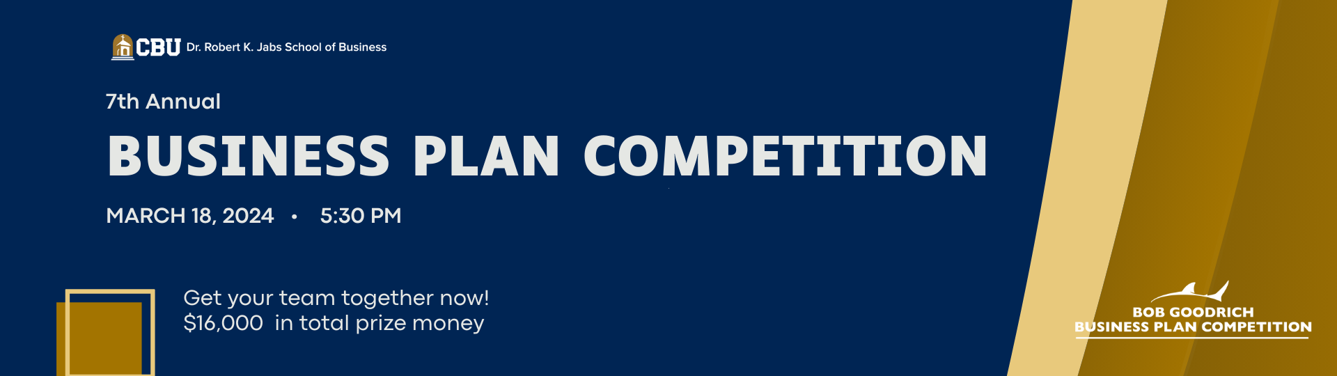 Business Plan Competition Banner