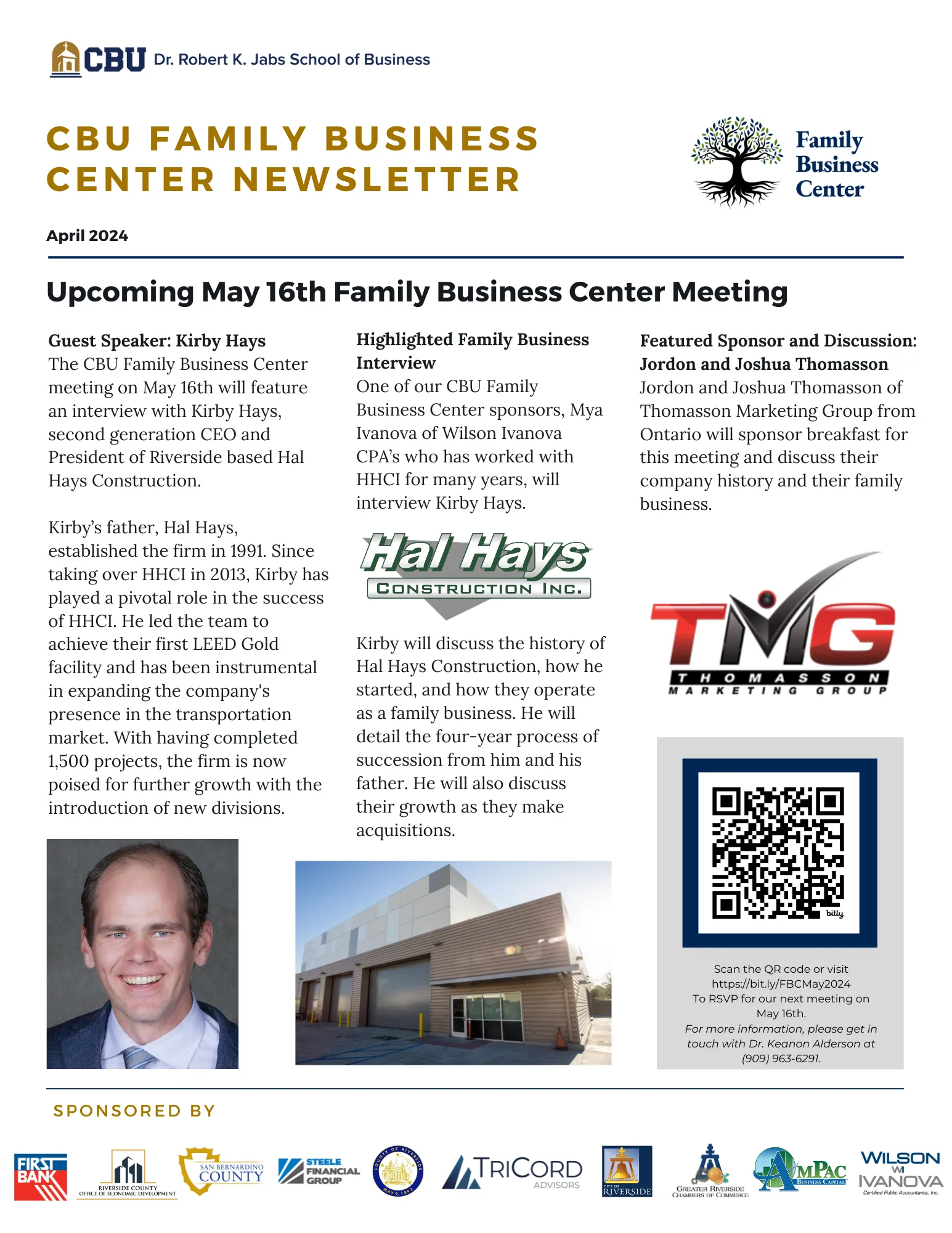 April 2024 Newsletter