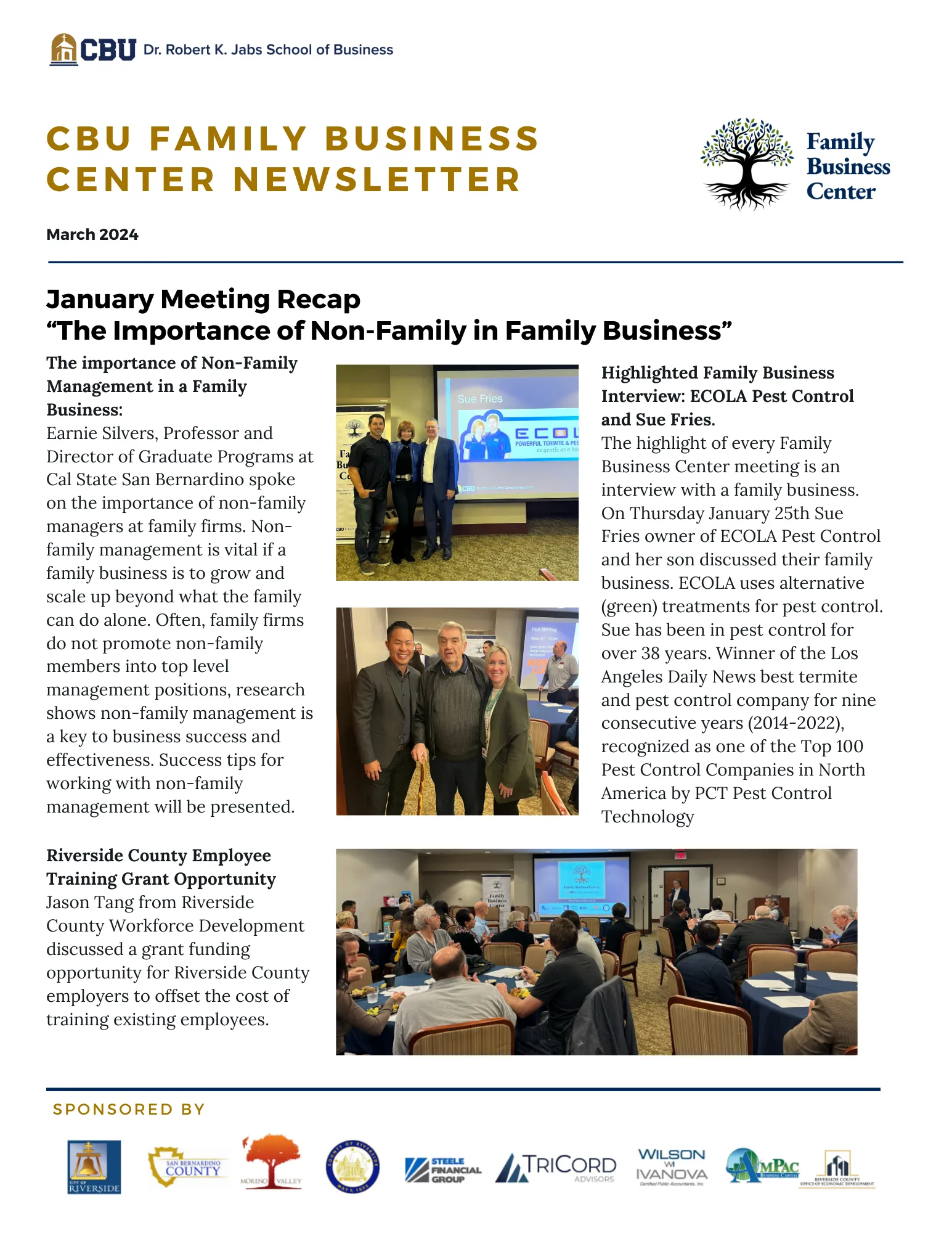 February 2024 Newsletter