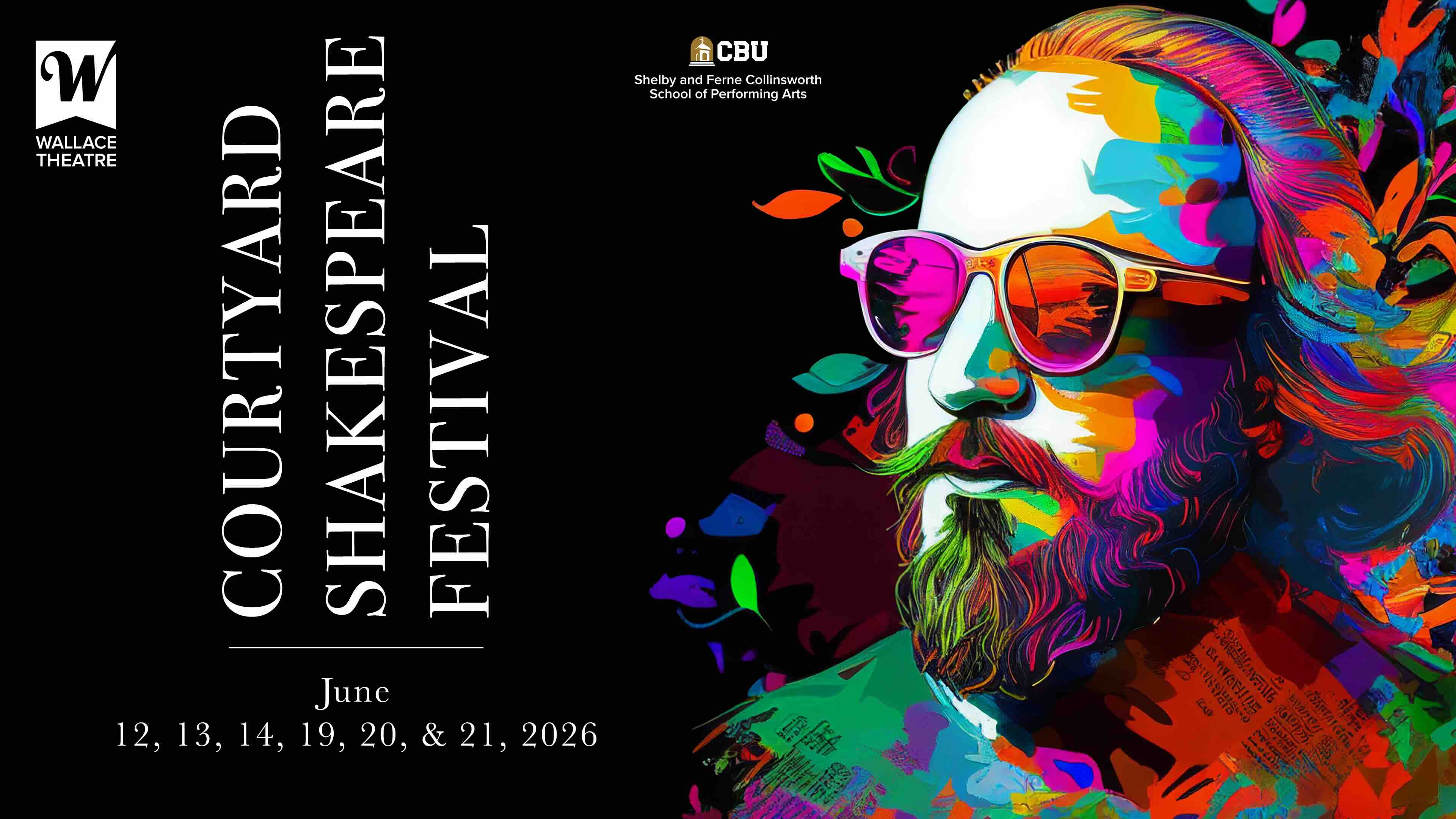 Courtyard Shakespeare Festival 2026 placeholder promo graphic