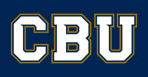 CBU Athletics Lettermark Negative